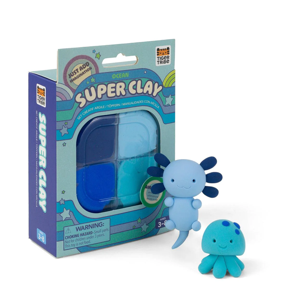 Tiger Tribe Super Clay Ocean Blues