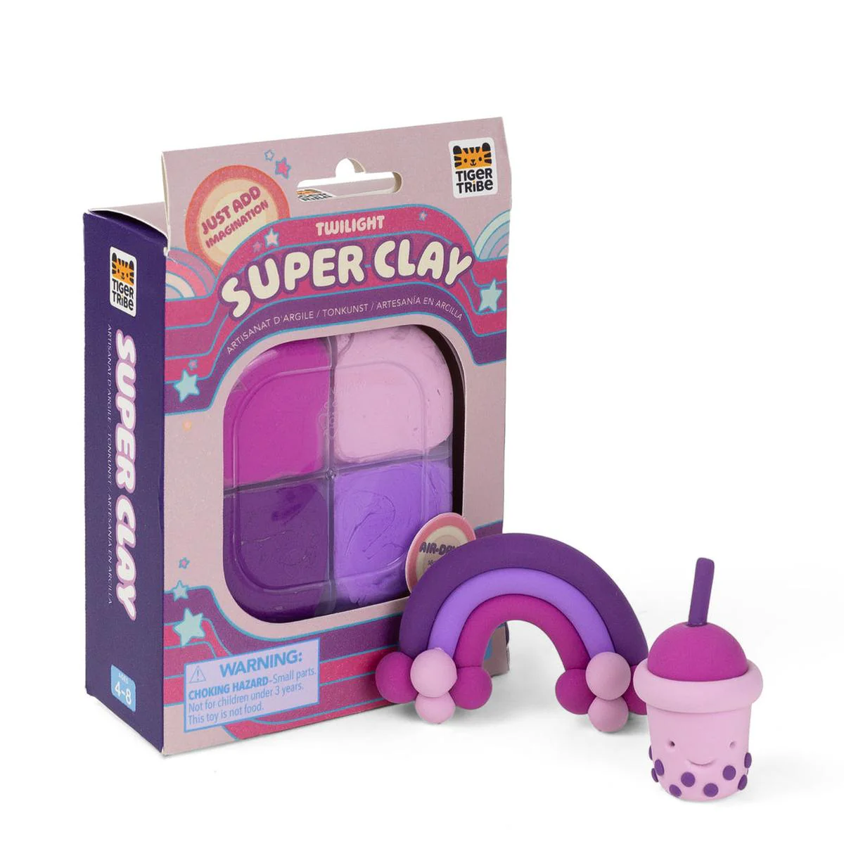 Tiger Tribe Super Clay Twilight Purples