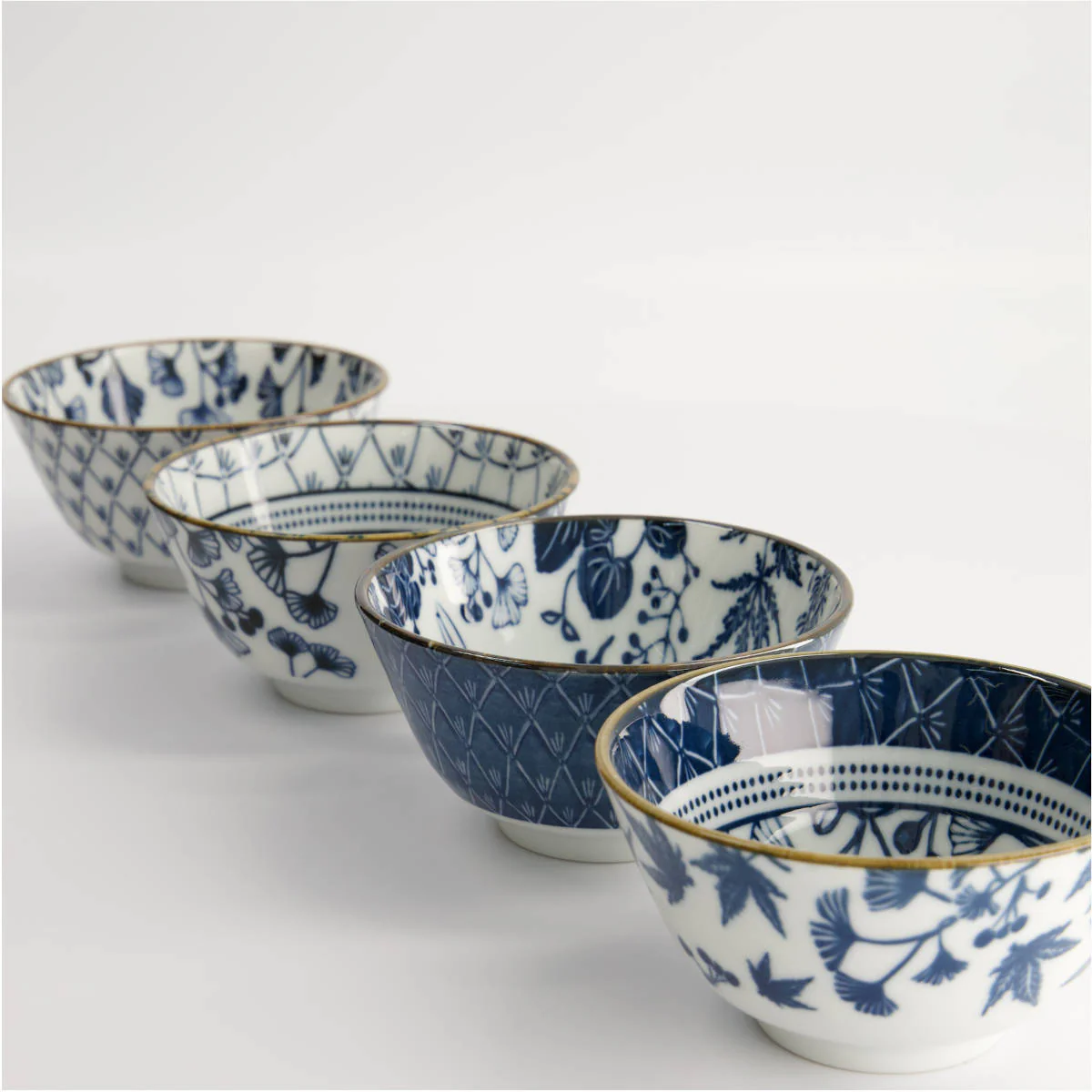 Tokyo Design Flora Japonica Rice Bowl Set 12cm (4 Piece) - Image 4