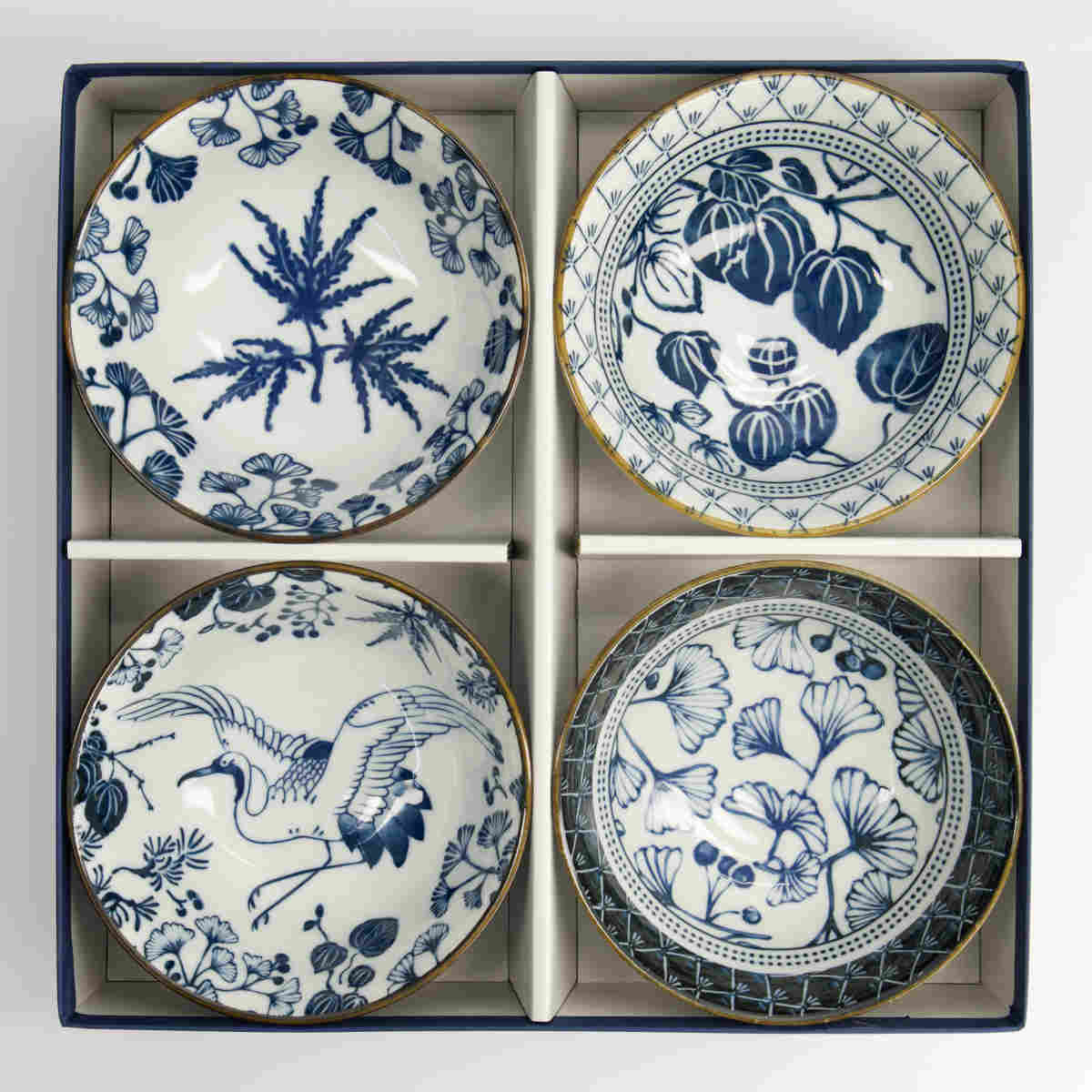 Tokyo Design Flora Japonica Tayo Bowl 4pc Giftset 15cm - Image 5