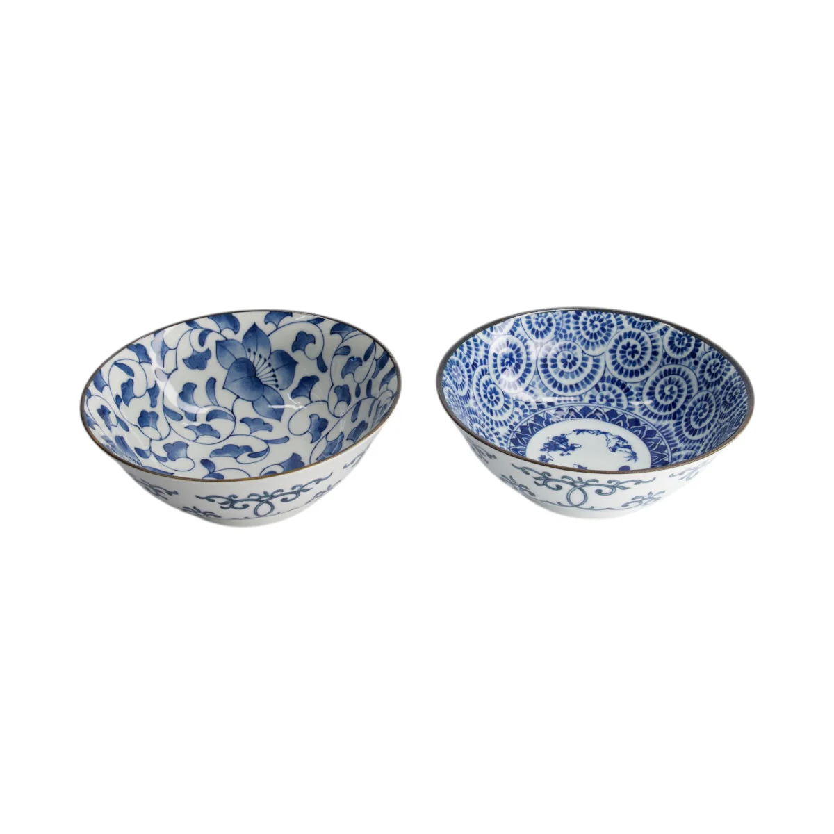 Tokyo Design Tokyo Blue Bowl Set Blue 2 Piece - Image 2
