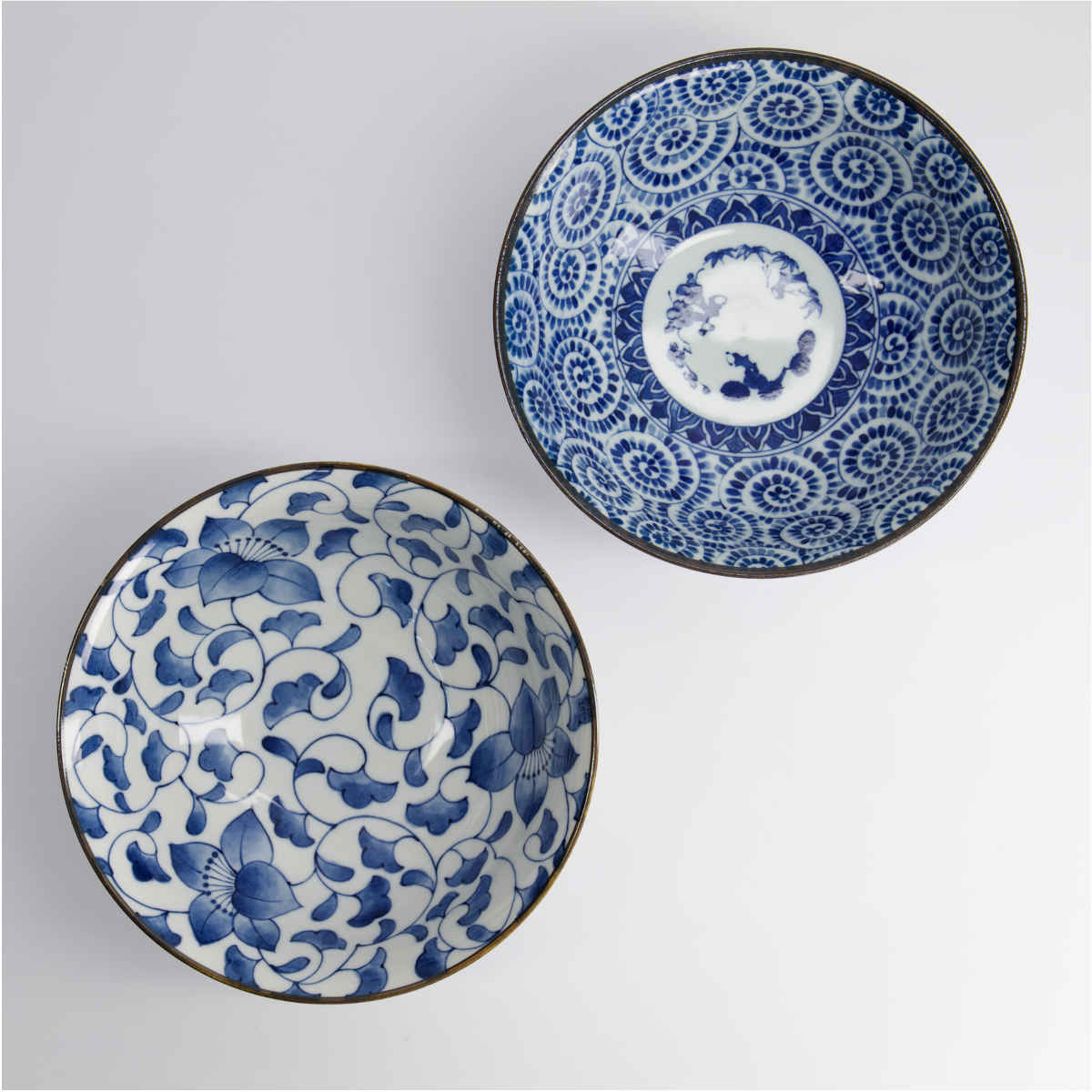Tokyo Design Tokyo Blue Bowl Set Blue 2 Piece - Image 3