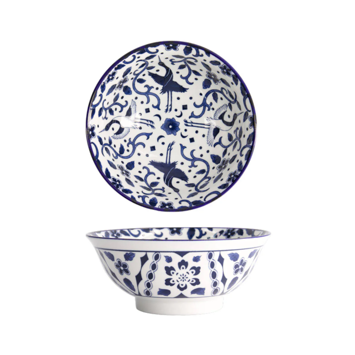 Tokyo Design Tokyo Blue Maizuru Bowl Blue 21cm - Image 5