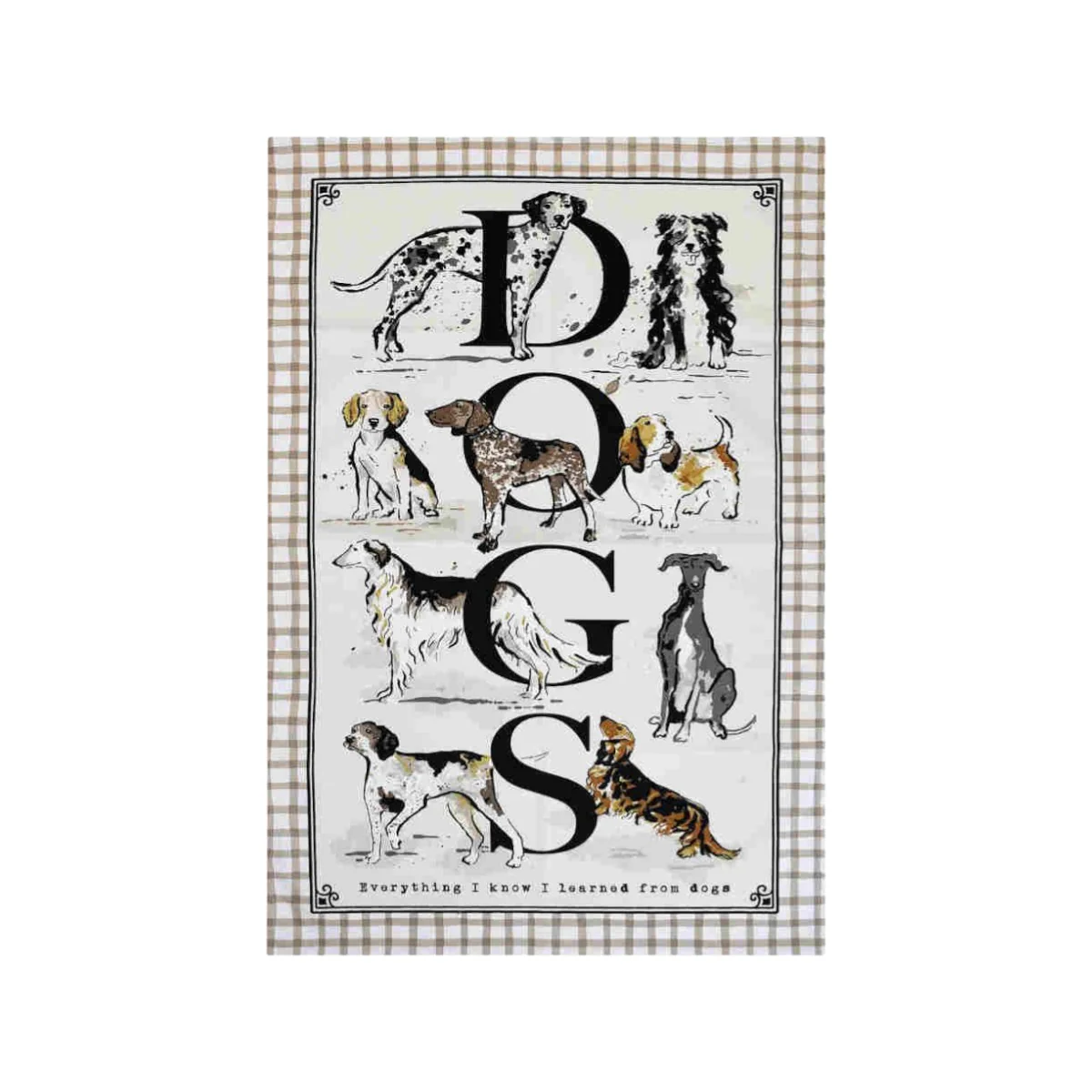 Ulster Weavers Country Dogs Tea Towel