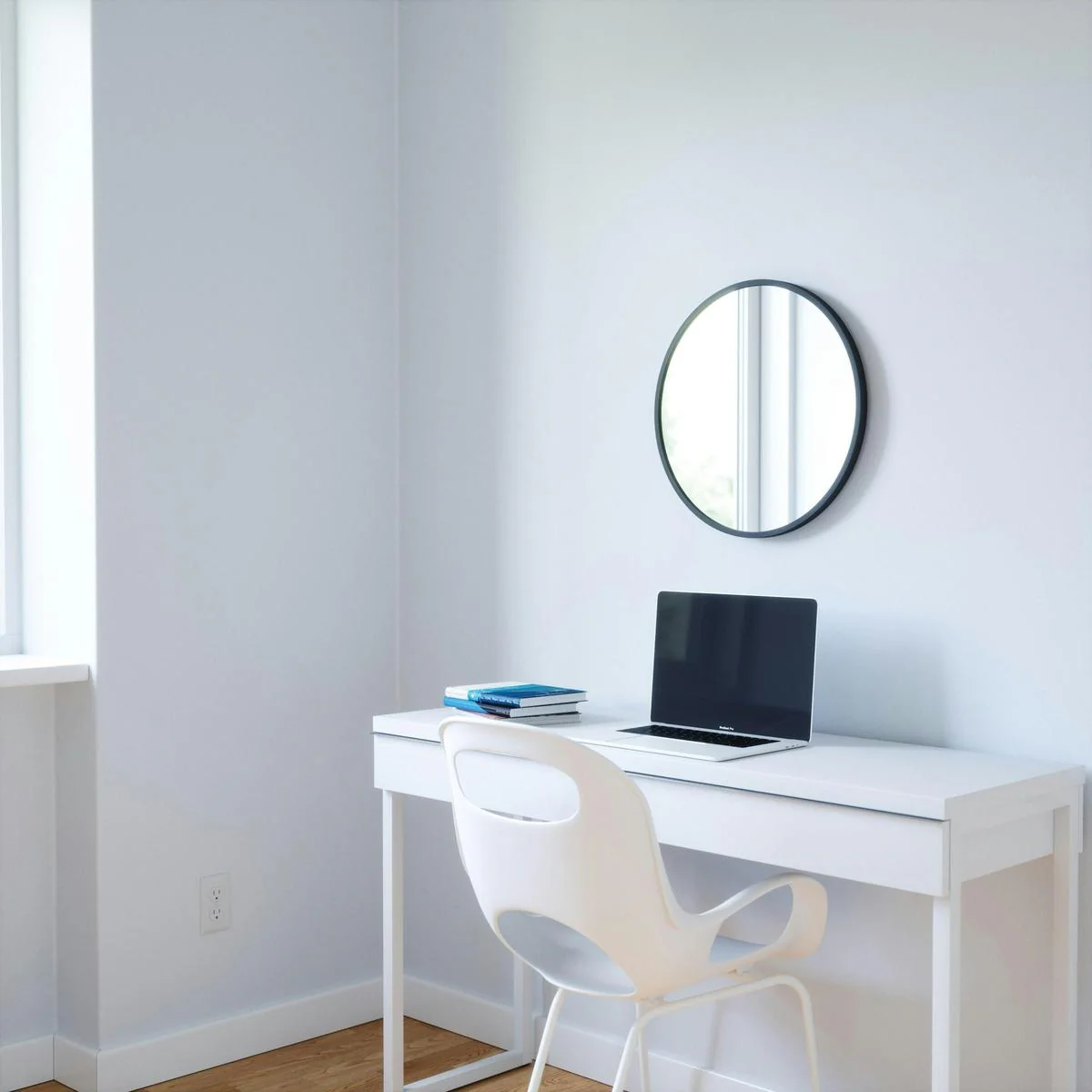 Umbra Hub Mirror Black 45cm - Image 14