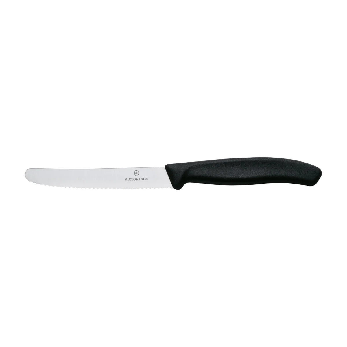 Victorinox Steak Knife with Round Point Black
