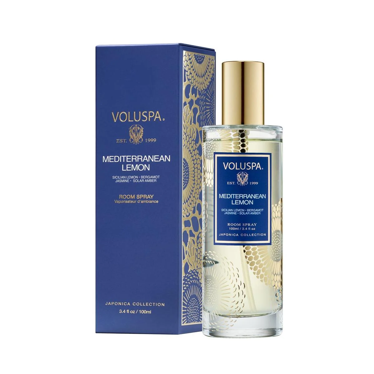 Voluspa Mediterranean Lemon Room Spray 100ml