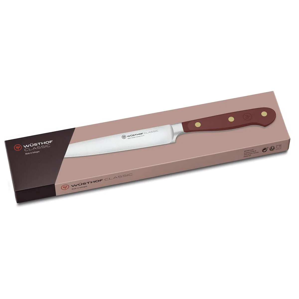 Wusthof Classic Colour Tasty Sumac Utility Knife 16cm - Image 5