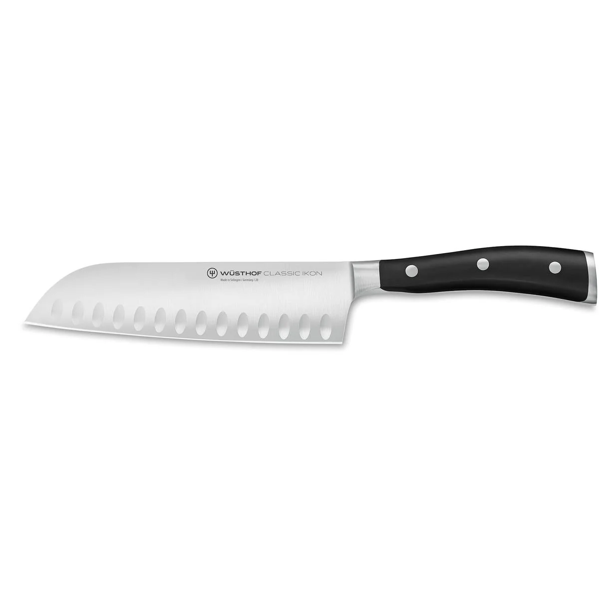 Wusthof Classic Ikon Black Santoku Knife 17cm - Image 6