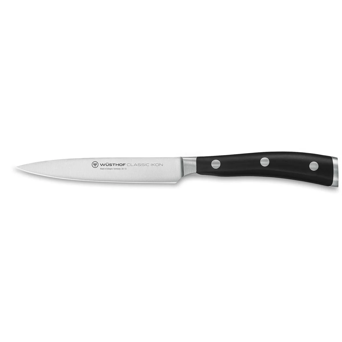Wusthof Classic Ikon Black Utility Knife 12cm - Image 5