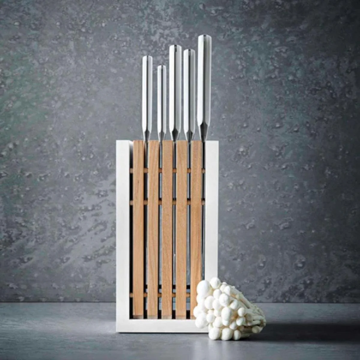 Wusthof Classic White Knife Block Set 6 Piece With Santoku - Image 6