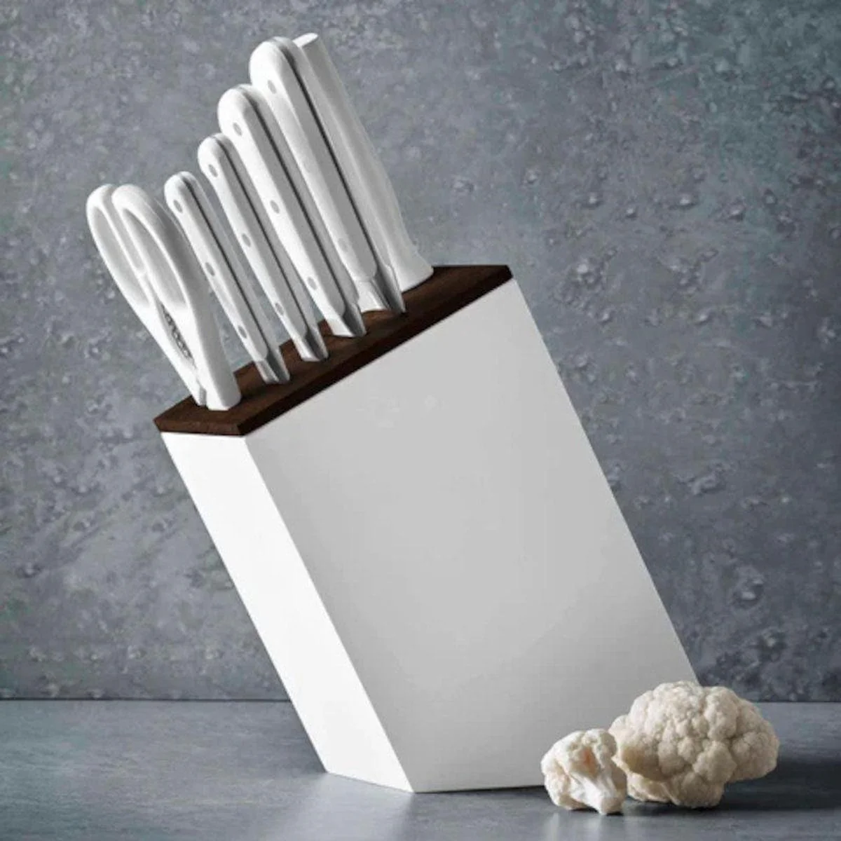 Wusthof Classic White Knife Block Set 7 Piece With Santoku - Image 6